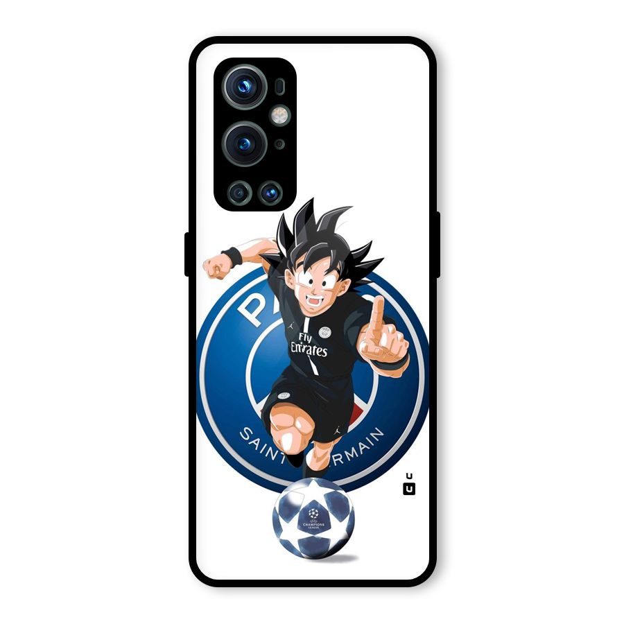 Goku Playing Goku Glass Back Case for OnePlus 9 Pro