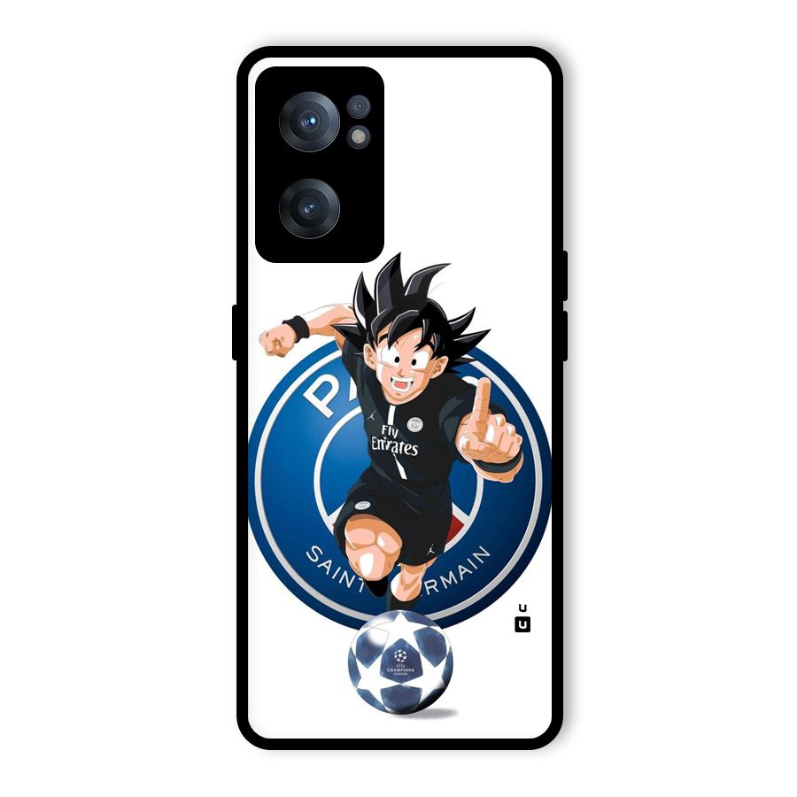 Goku Playing Goku Glass Back Case for OnePlus Nord CE 2 5G