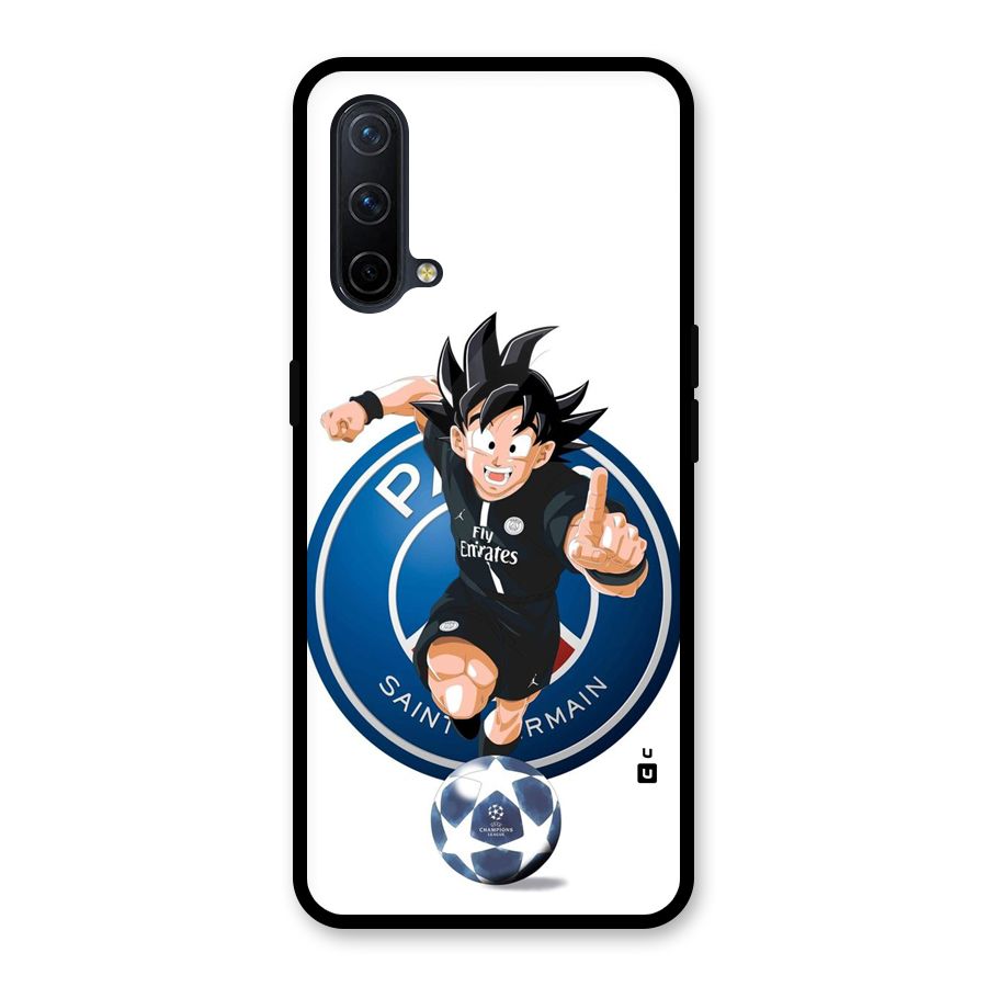 Goku Playing Goku Glass Back Case for OnePlus Nord CE 5G