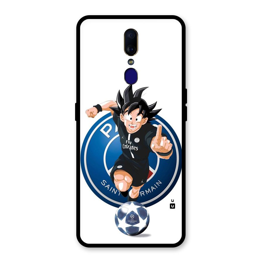 Goku Playing Goku Glass Back Case for Oppo F11