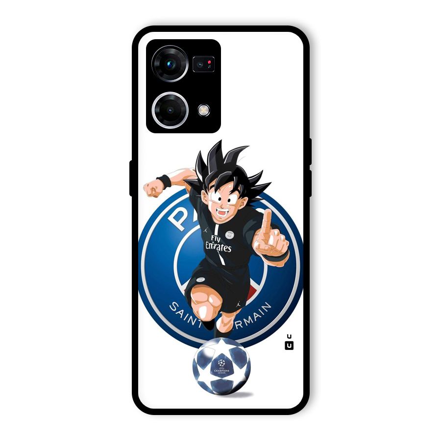 Goku Playing Goku Glass Back Case for Oppo F21s Pro 4G