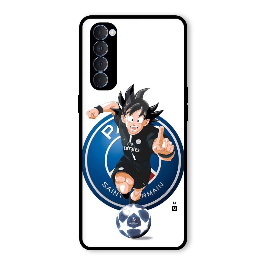 Goku Playing Goku Glass Back Case for Oppo Reno4 Pro