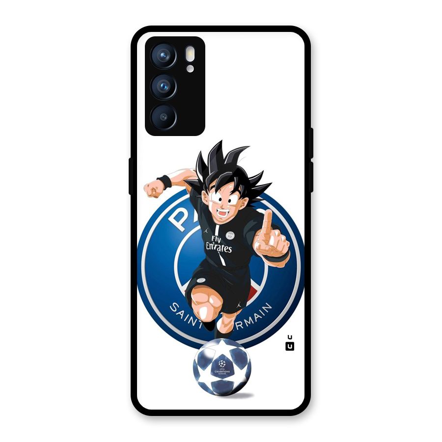 Goku Playing Goku Glass Back Case for Oppo Reno6 5G
