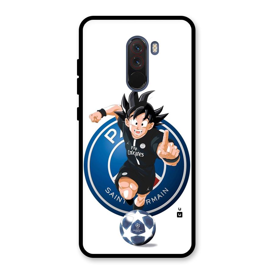 Goku Playing Goku Glass Back Case for Poco F1