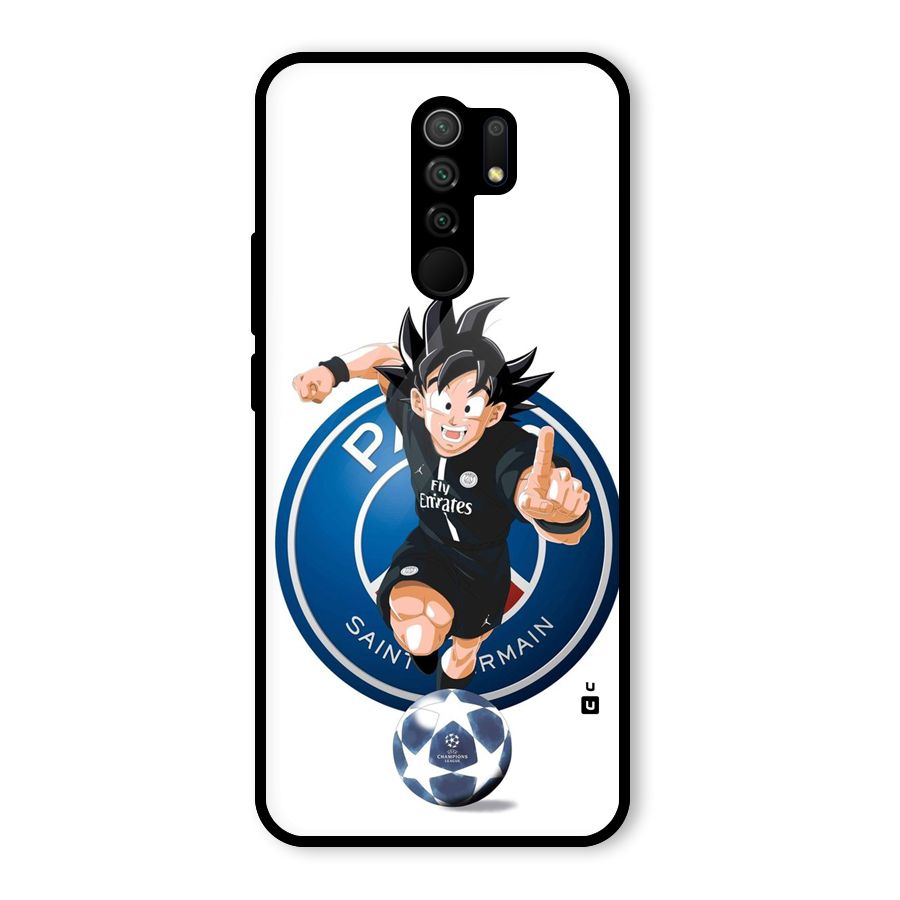 Goku Playing Goku Glass Back Case for Poco M2