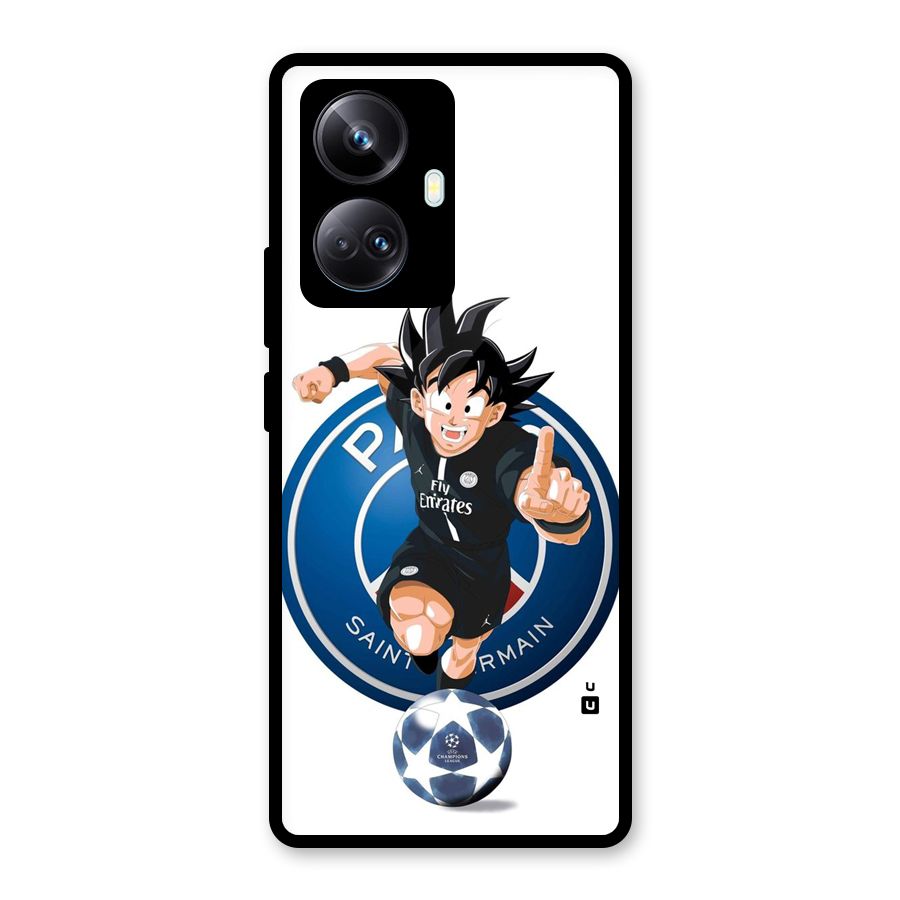 Goku Playing Goku Glass Back Case for Realme 10 Pro Plus