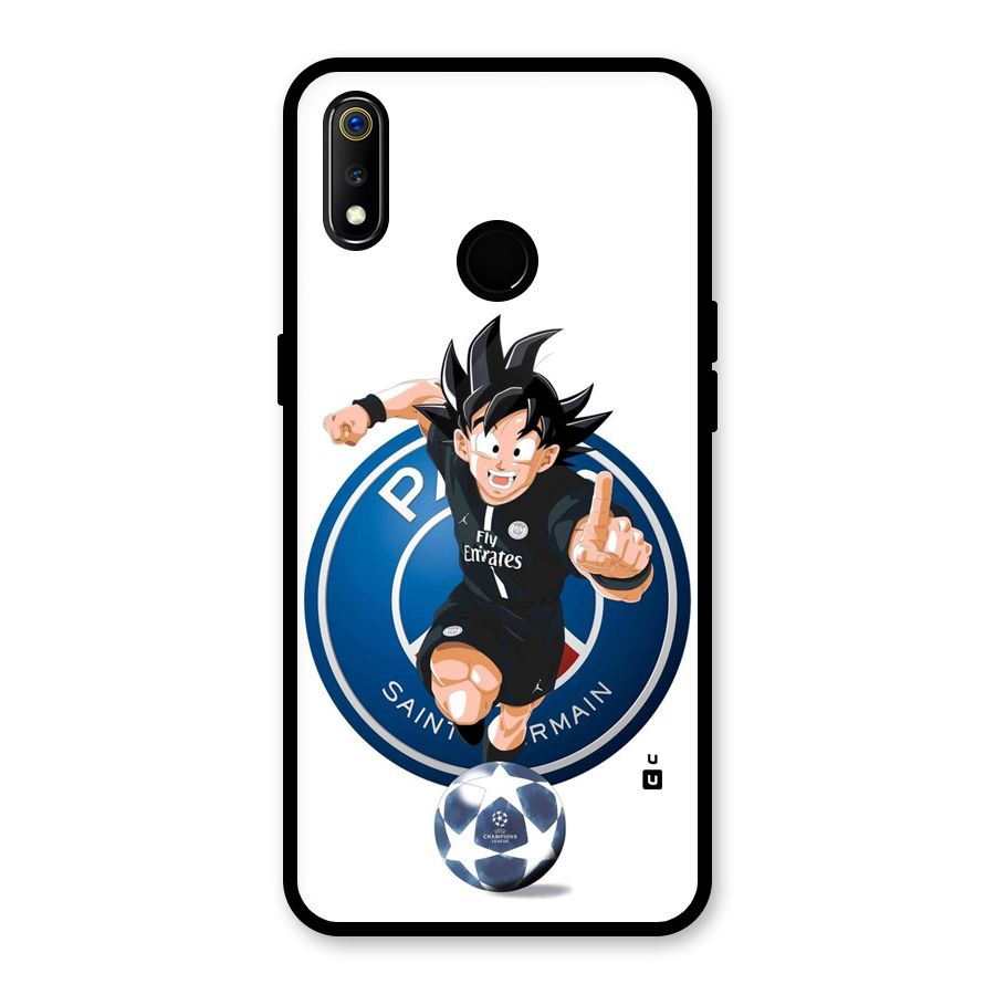 Goku Playing Goku Glass Back Case for Realme 3i