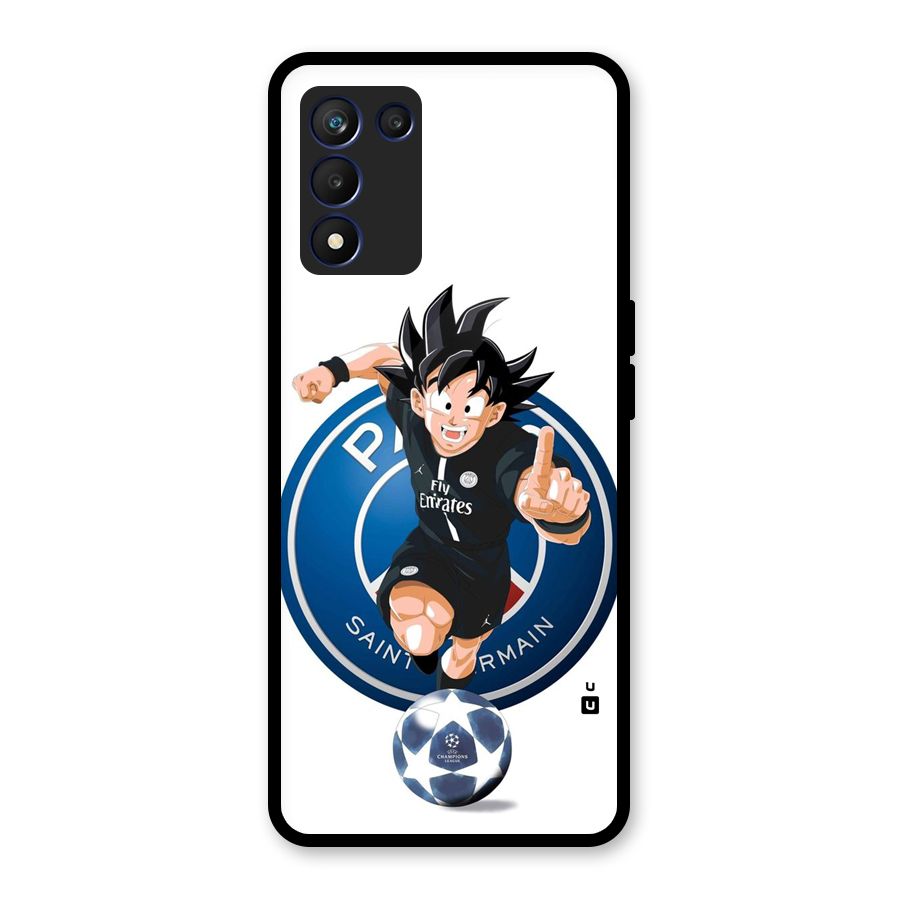 Goku Playing Goku Glass Back Case for Realme 9 5G Speed