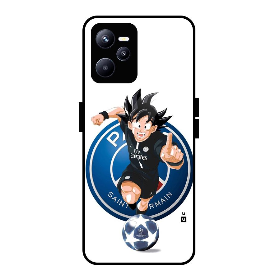 Goku Playing Goku Glass Back Case for Realme C35