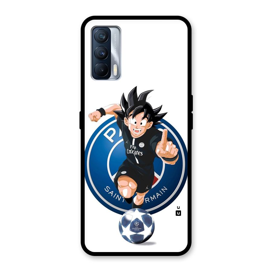Goku Playing Goku Glass Back Case for Realme X7
