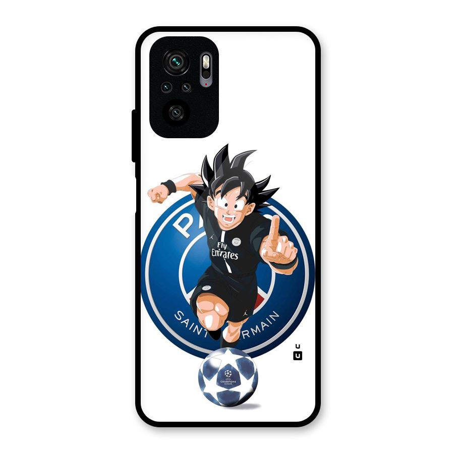 Goku Playing Goku Glass Back Case for Redmi Note 10S