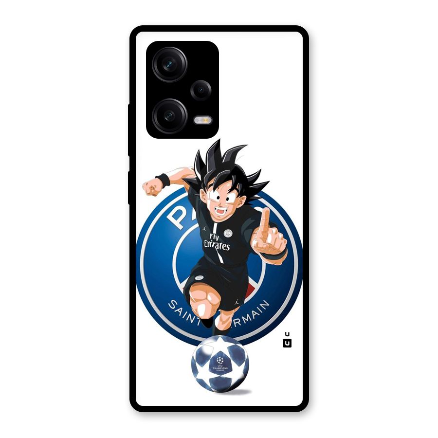 Goku Playing Goku Glass Back Case for Redmi Note 12 Pro