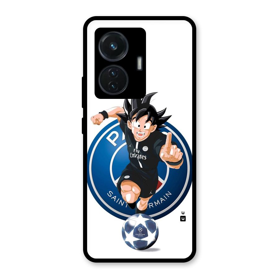 Goku Playing Goku Glass Back Case for Vivo T1 44W