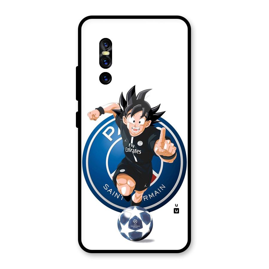 Goku Playing Goku Glass Back Case for Vivo V15 Pro