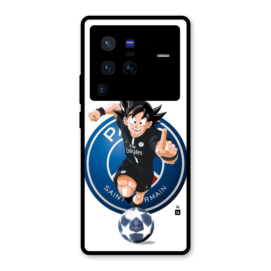 Goku Playing Goku Glass Back Case for Vivo X80 Pro