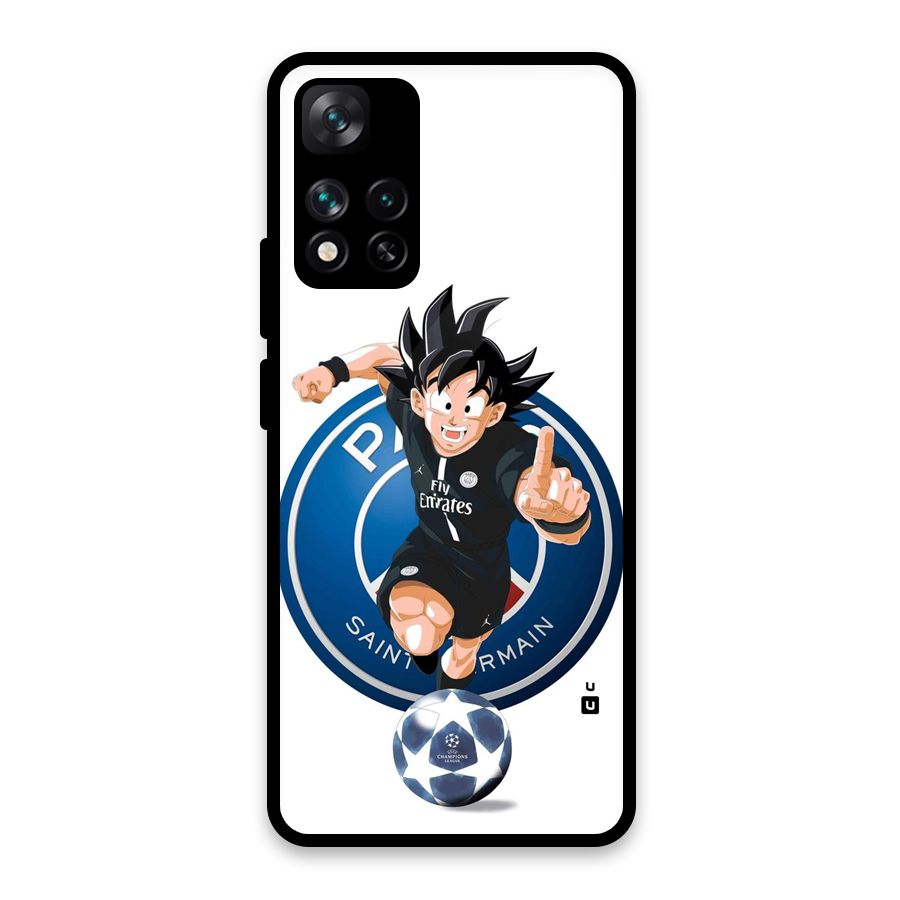 Goku Playing Goku Glass Back Case for Xiaomi 11i HyperCharge 5G