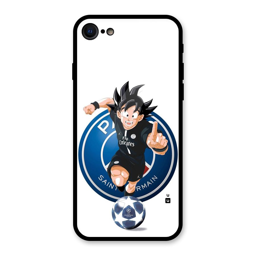 Goku Playing Goku Glass Back Case for iPhone 7