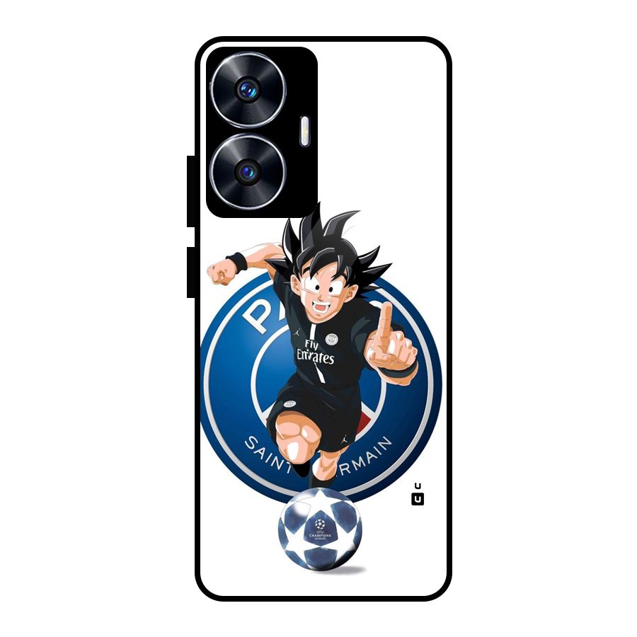 Goku Playing Goku Glass Back Case for realme C55