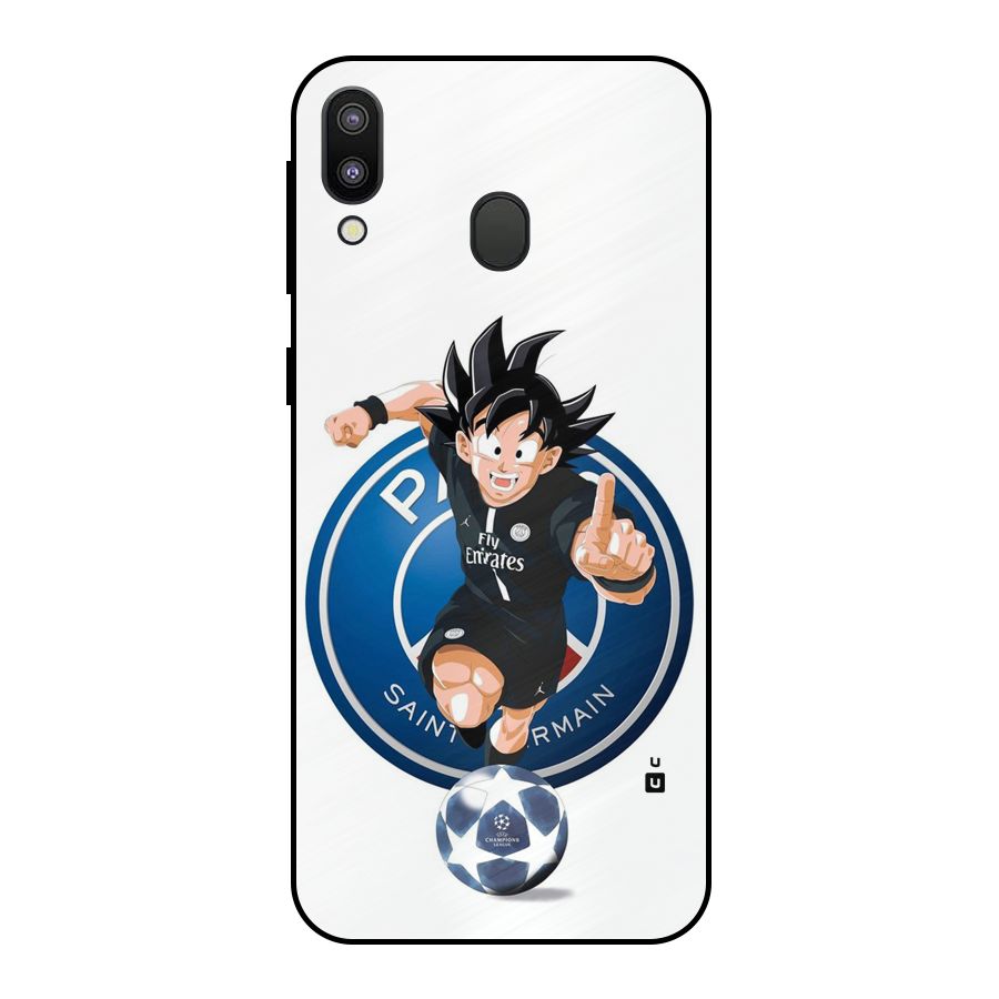 Goku Playing Goku Metal Back Case for Galaxy M20