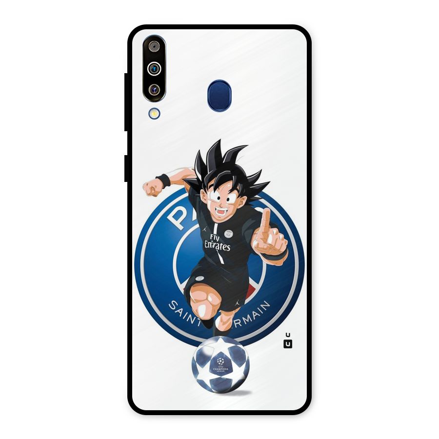 Goku Playing Goku Metal Back Case for Galaxy M30