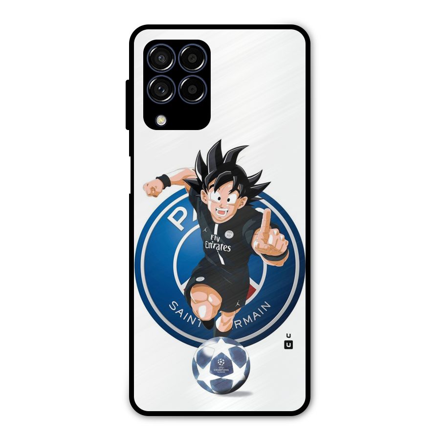 Goku Playing Goku Metal Back Case for Galaxy M53 5G
