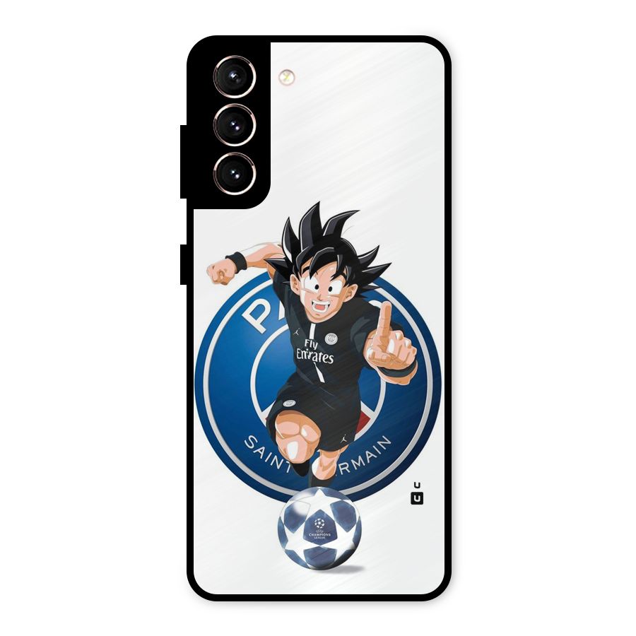 Goku Playing Goku Metal Back Case for Galaxy S21 5G
