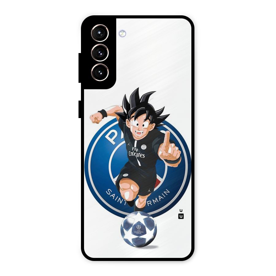 Goku Playing Goku Metal Back Case for Galaxy S21 Plus