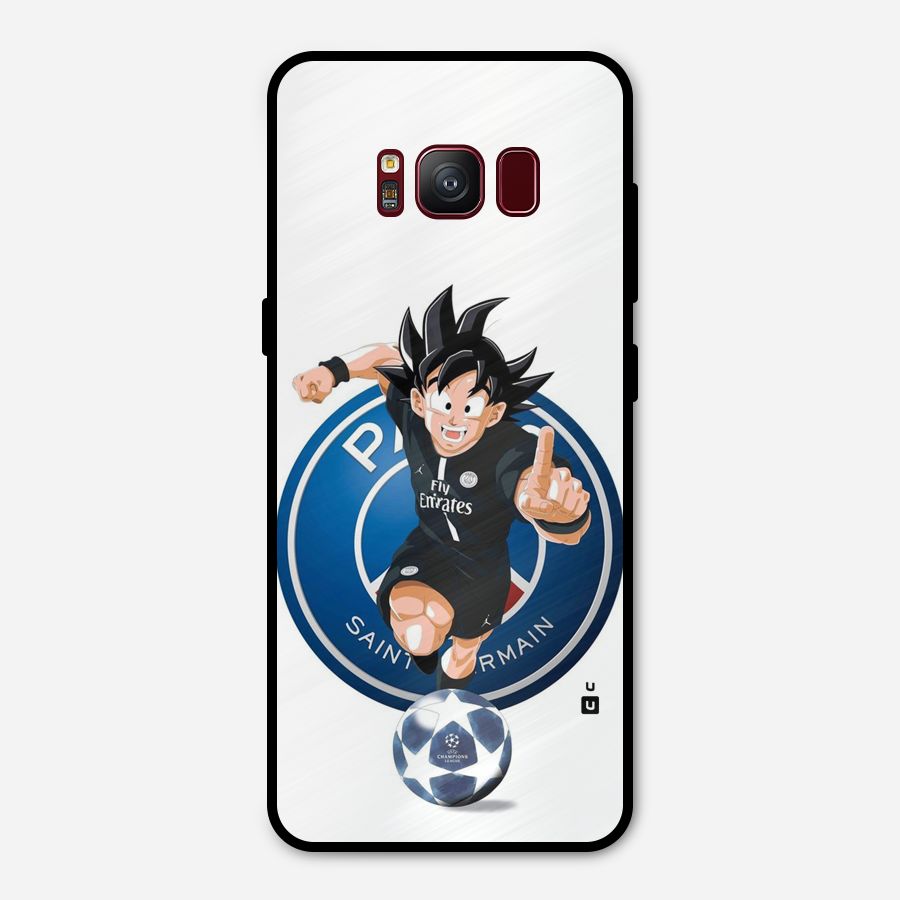 Goku Playing Goku Metal Back Case for Galaxy S8