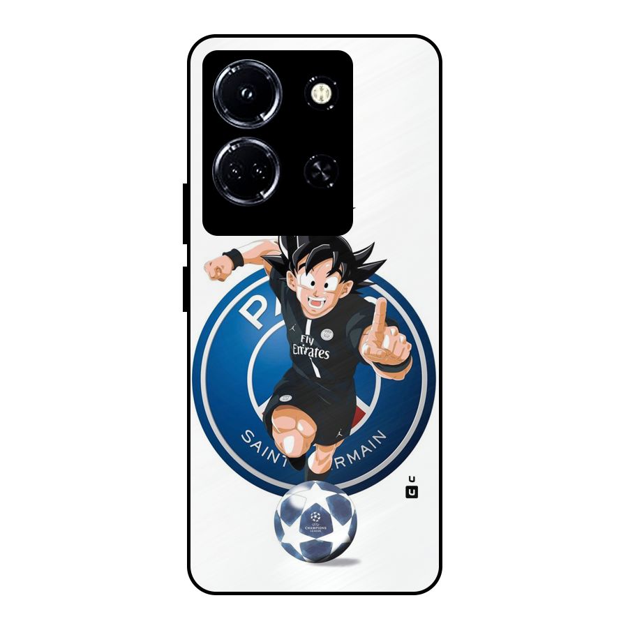 Goku Playing Goku Metal Back Case for Infinix Note 30 5G