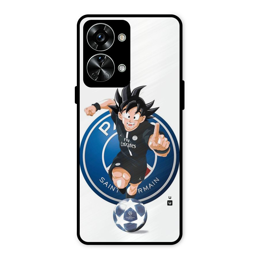 Goku Playing Goku Metal Back Case for OnePlus Nord 2T