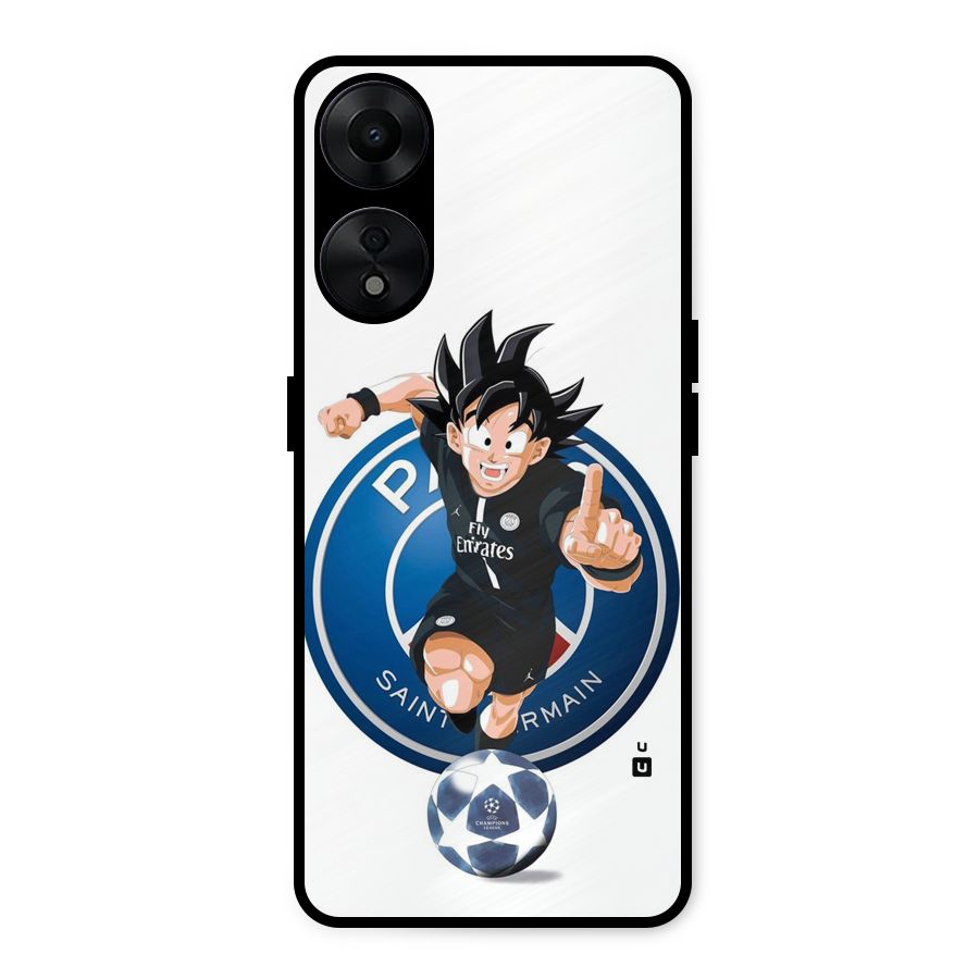 Goku Playing Goku Metal Back Case for Oppo A78 5G