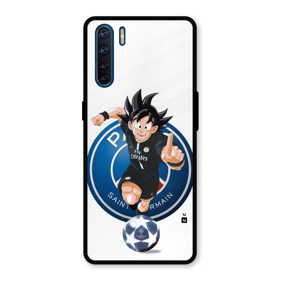 Goku Playing Goku Metal Back Case for Oppo F15