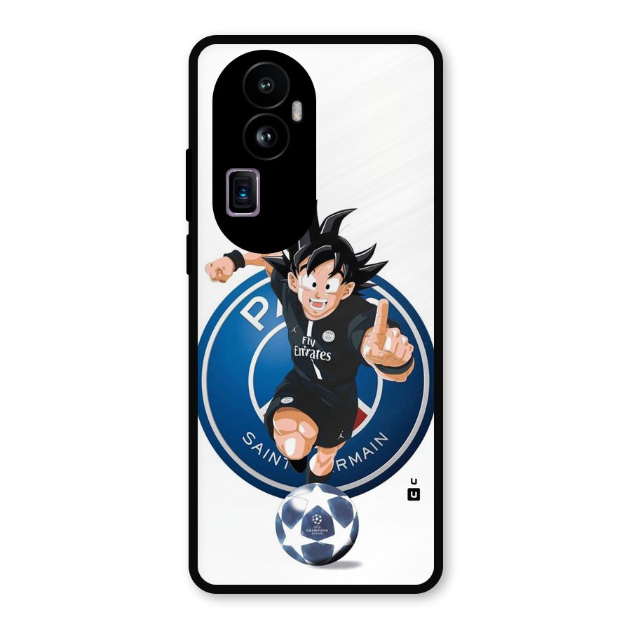 Goku Playing Goku Metal Back Case for Oppo Reno10 Pro Plus