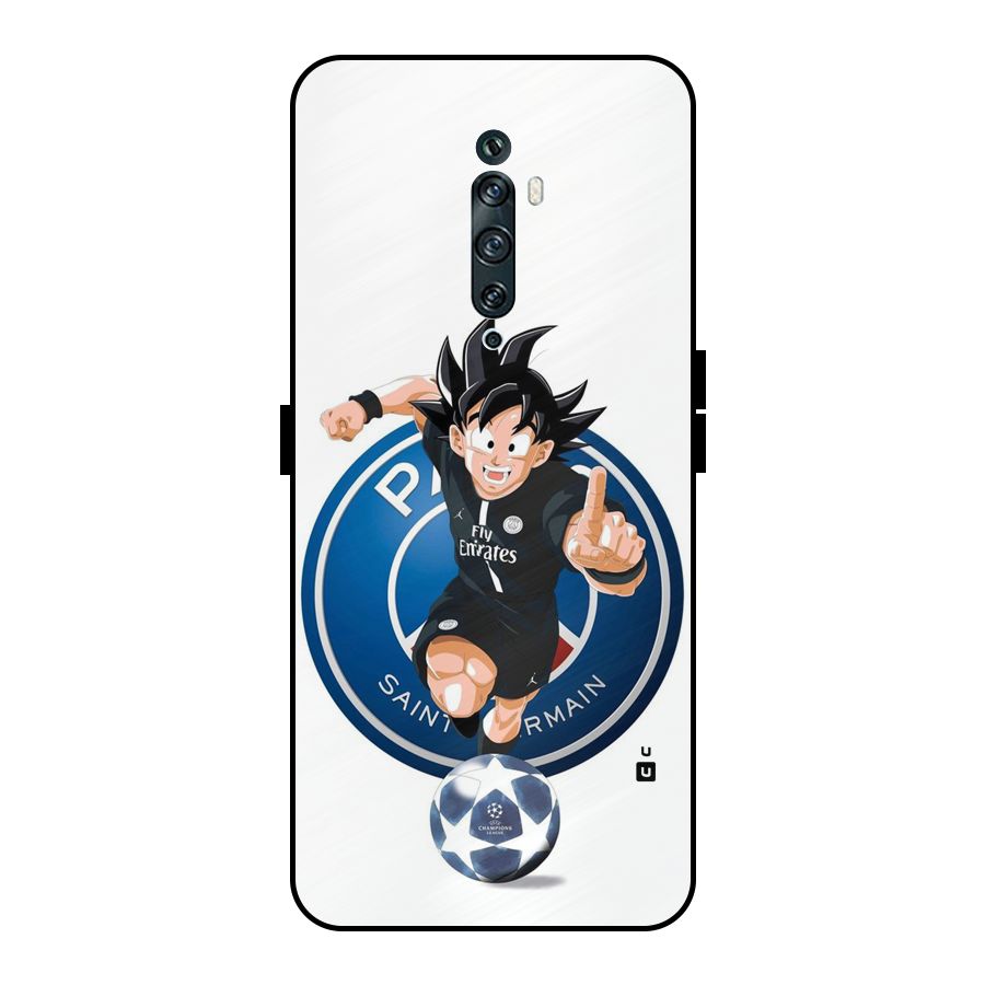 Goku Playing Goku Metal Back Case for Oppo Reno2 Z