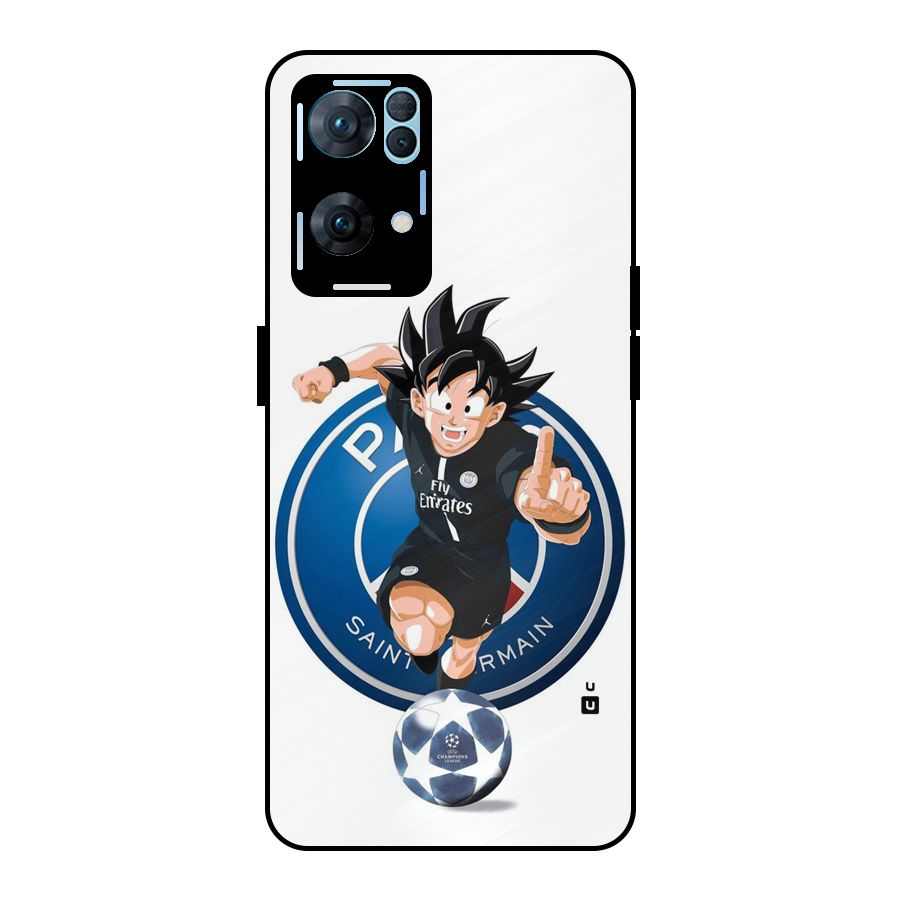 Goku Playing Goku Metal Back Case for Oppo Reno7 Pro 5G