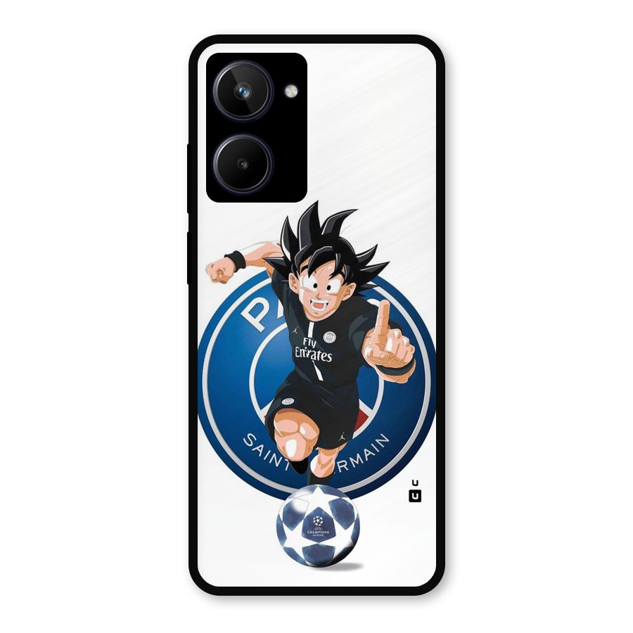 Goku Playing Goku Metal Back Case for Realme 10