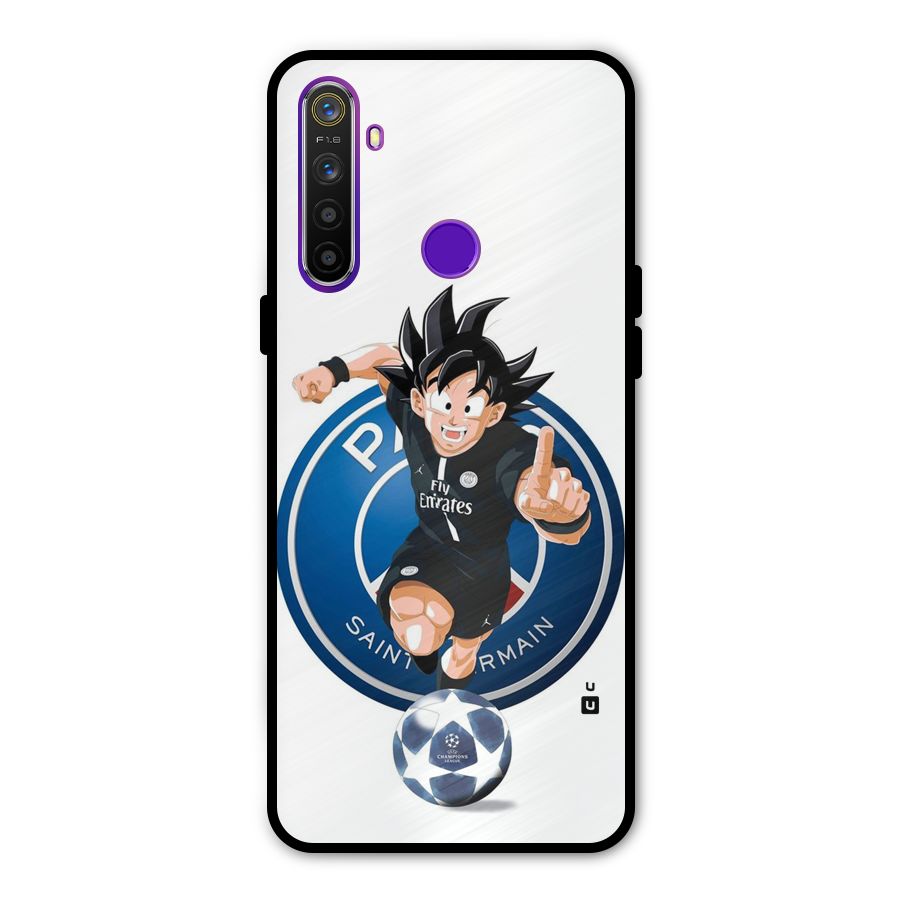 Goku Playing Goku Metal Back Case for Realme 5