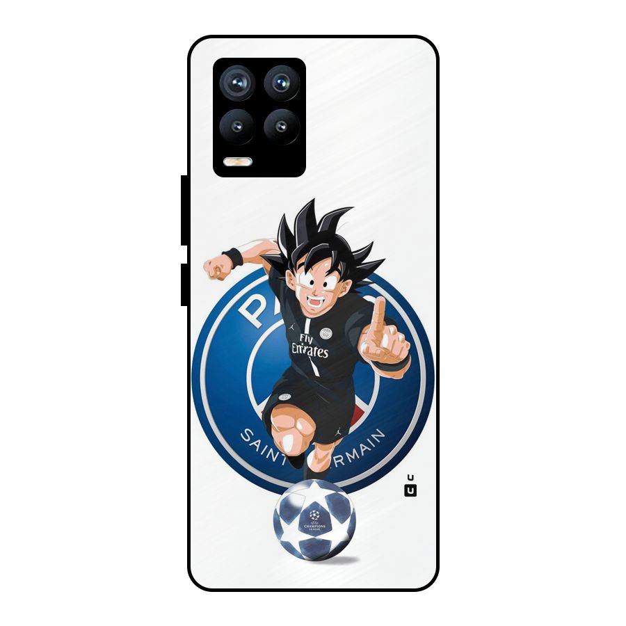 Goku Playing Goku Metal Back Case for Realme 8