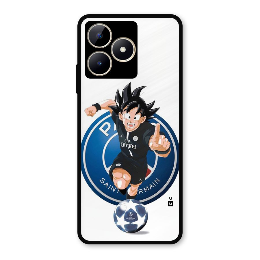 Goku Playing Goku Metal Back Case for Realme C53