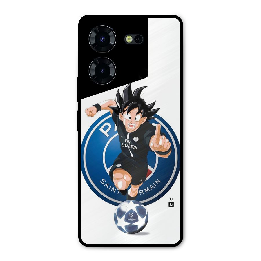 Goku Playing Goku Metal Back Case for Tecno Pova 5 Pro 5G