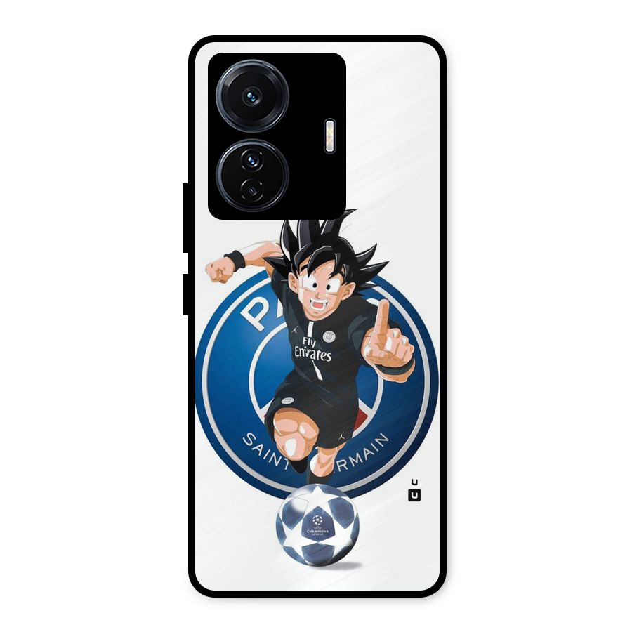 Goku Playing Goku Metal Back Case for Vivo T1 Pro