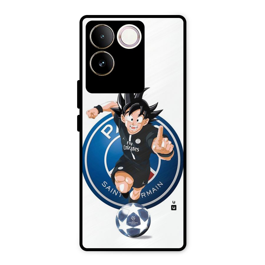 Goku Playing Goku Metal Back Case for Vivo T2 Pro