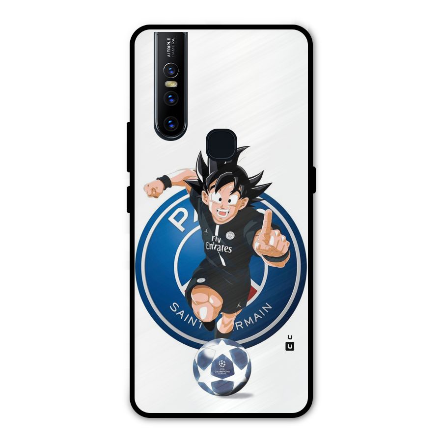 Goku Playing Goku Metal Back Case for Vivo V15