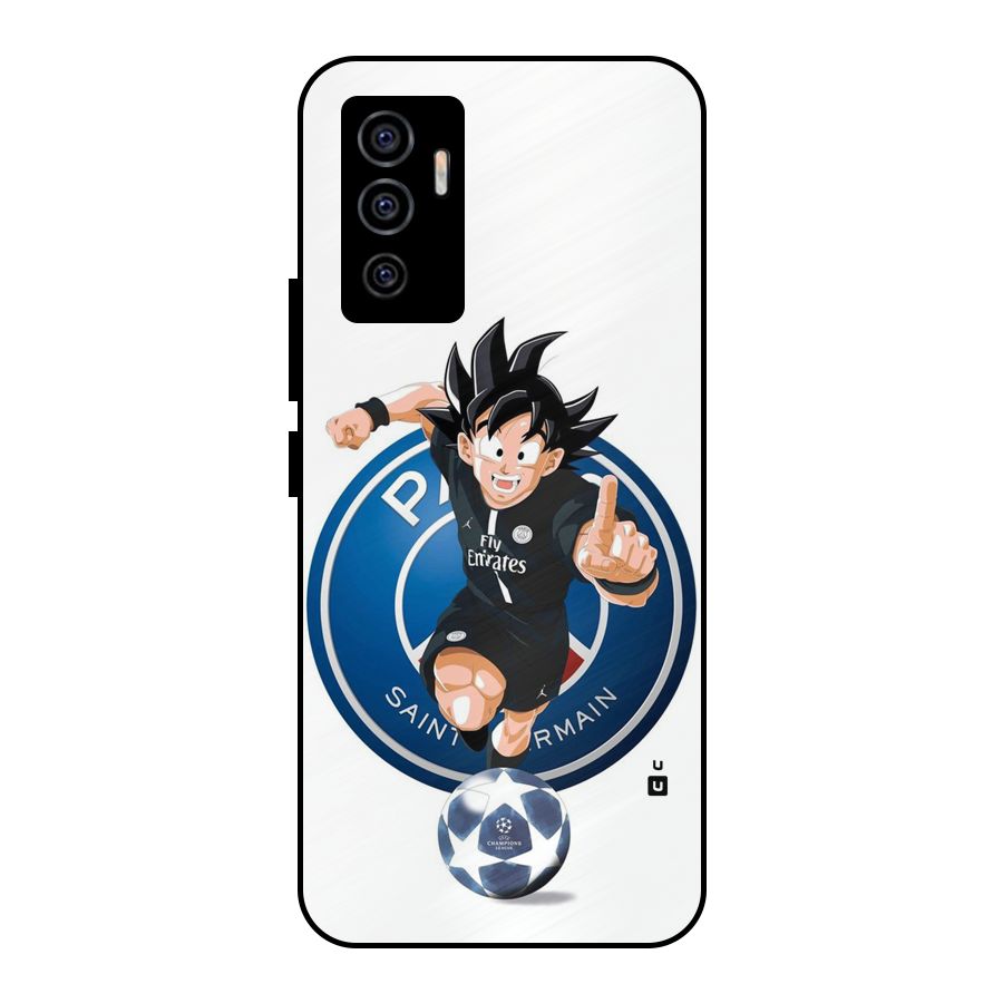 Goku Playing Goku Metal Back Case for Vivo V23e