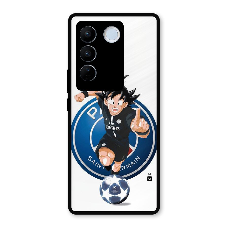 Goku Playing Goku Metal Back Case for Vivo V27