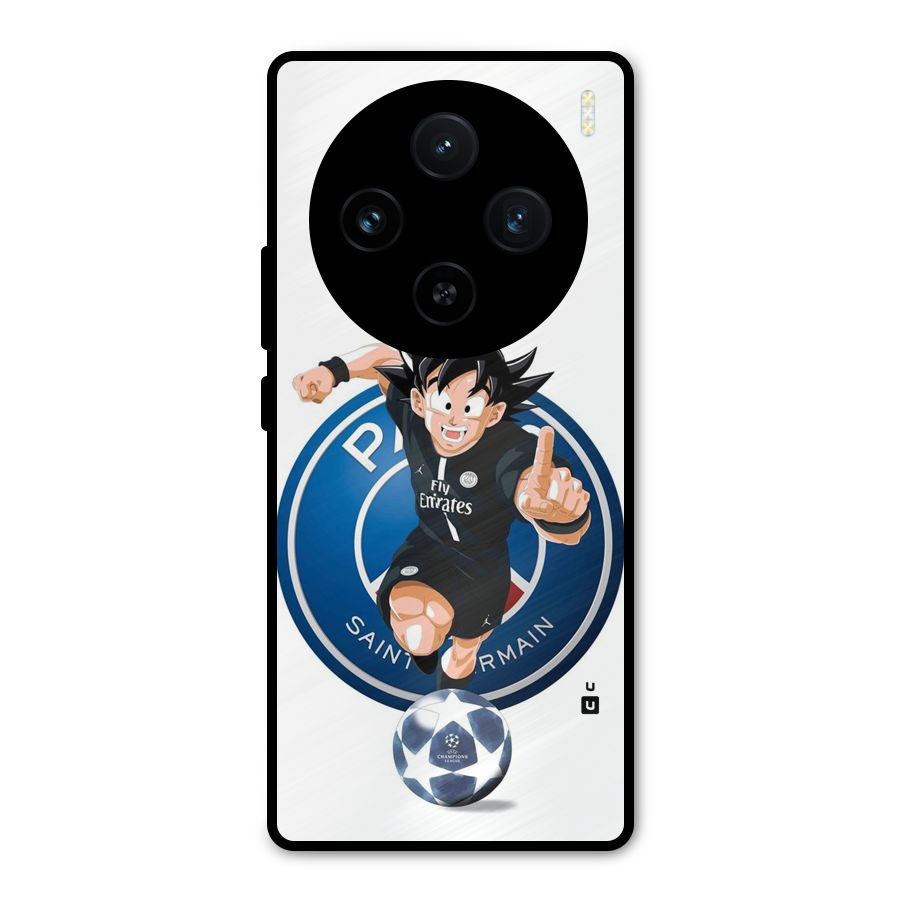 Goku Playing Goku Metal Back Case for Vivo X100
