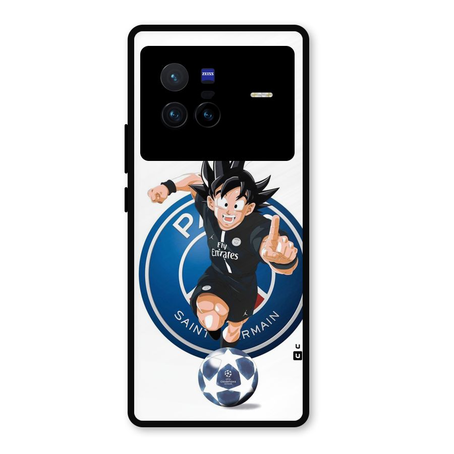 Goku Playing Goku Metal Back Case for Vivo X80