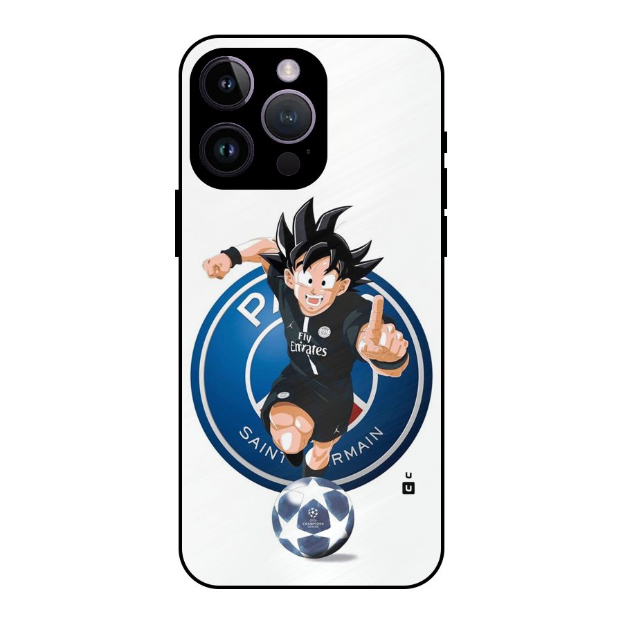 Goku Playing Goku Metal Back Case for iPhone 14 Pro Max