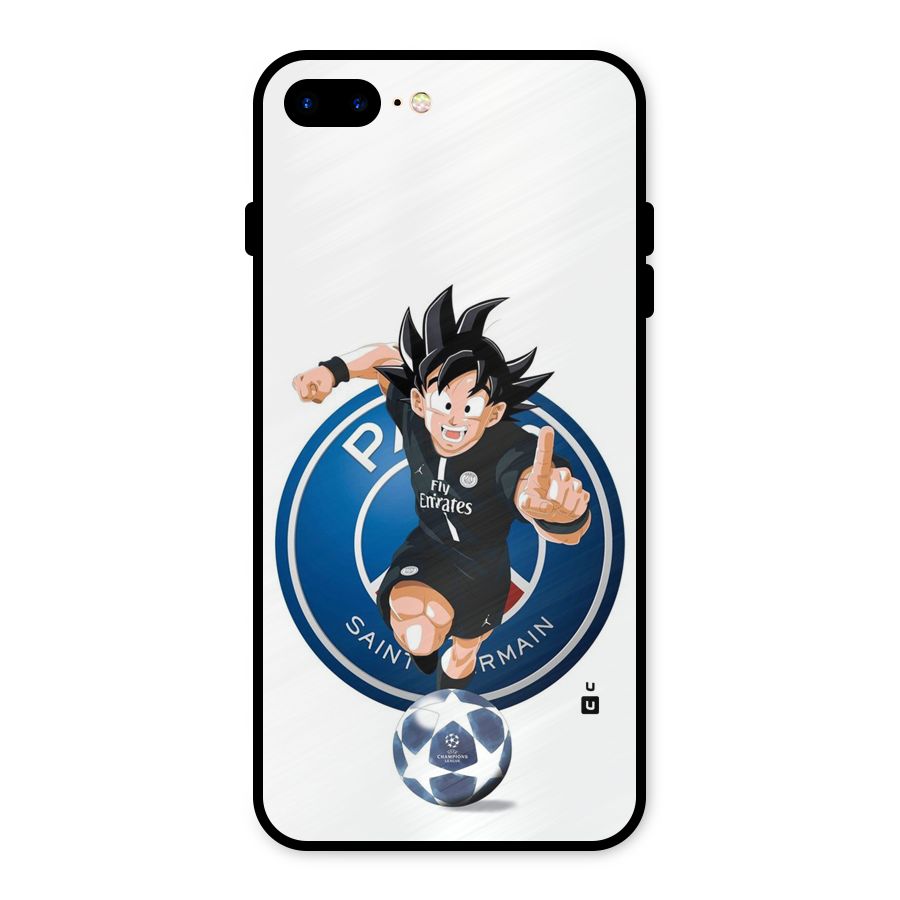 Goku Playing Goku Metal Back Case for iPhone 8 Plus