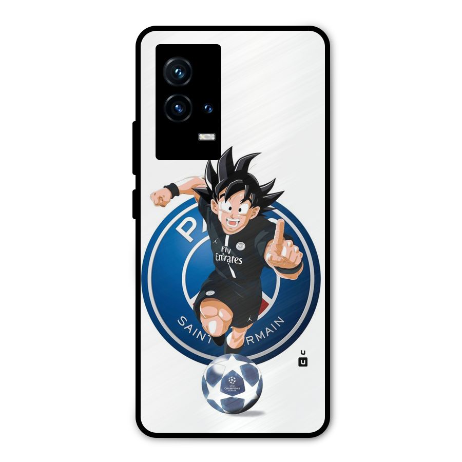 Goku Playing Goku Metal Back Case for iQOO 9 5G